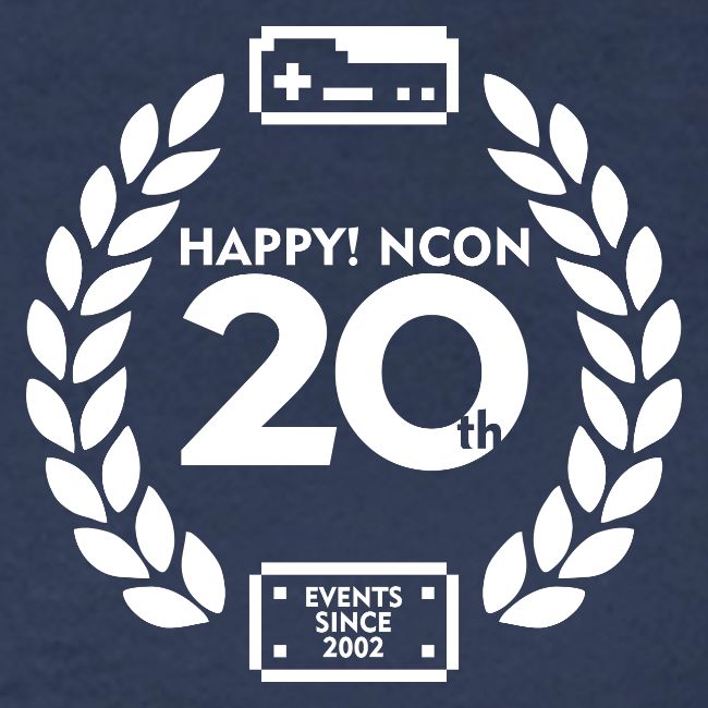 ncon 20th logo light