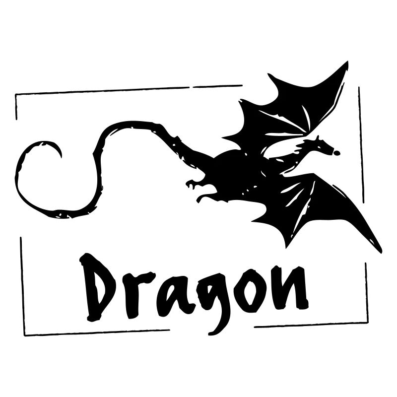 Dragon - Vectorgraphique