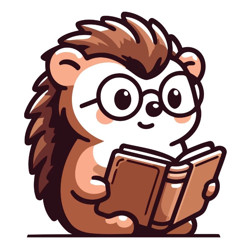 Bookish Hedgehog: The Tiny Scholar