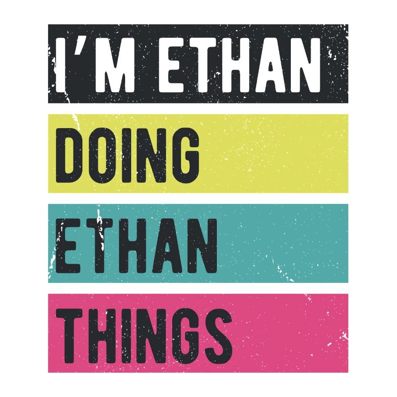 Ich bin Ethan bei Ethan Things Retro Colors