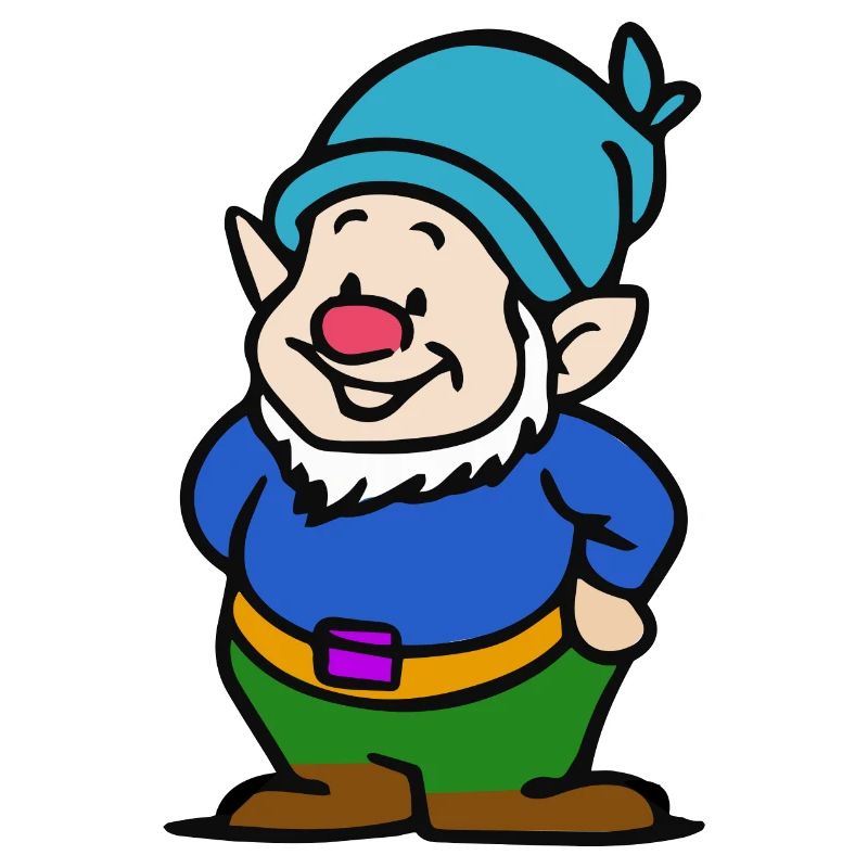 Zwer with blue cap