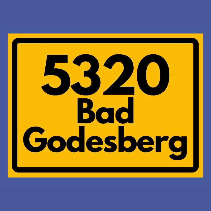 ANCIEN CODE POSTAL RETRO 5320 Bad Godesberg NRW