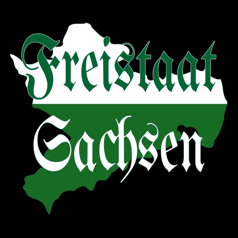 État libre de Saxe vert blanc