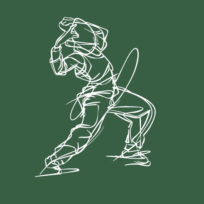 Breakdancer : Dessin au trait