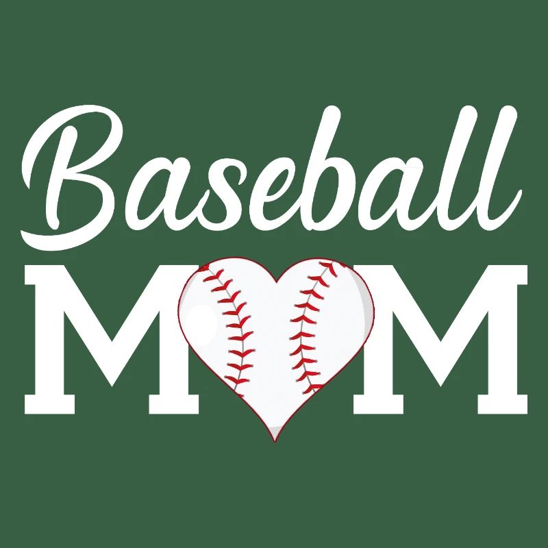 Baseball-Mama-Spieltags-Shirt Muttertagsgeschenk