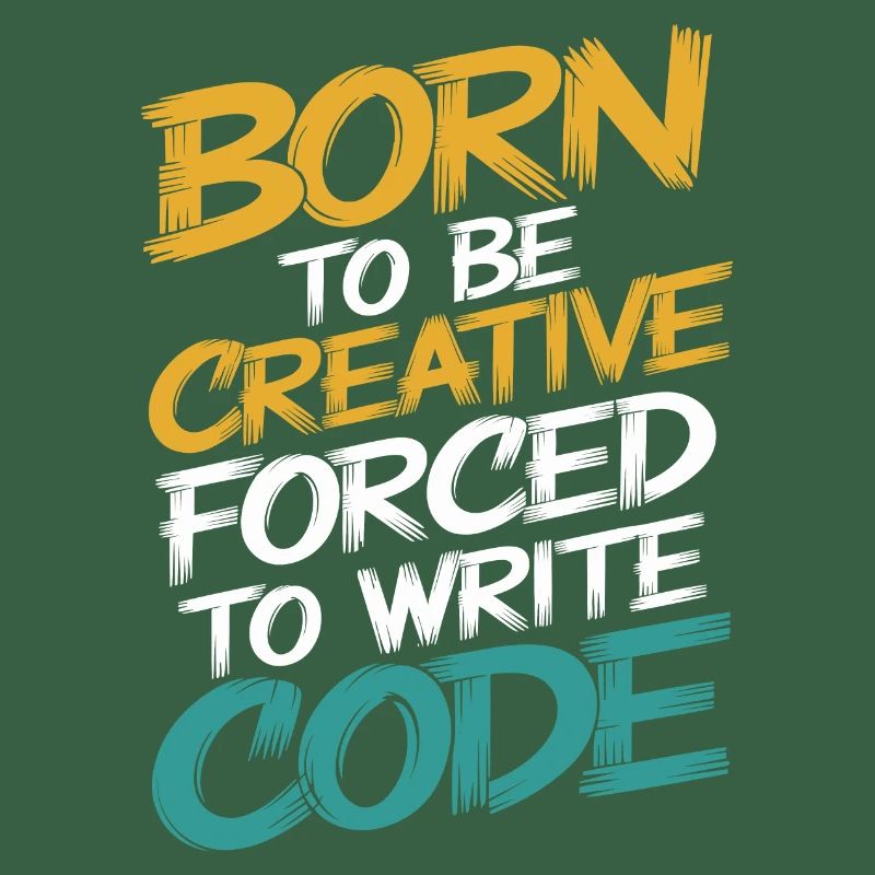« Né pour être créatif, forcé d’écrire du code »