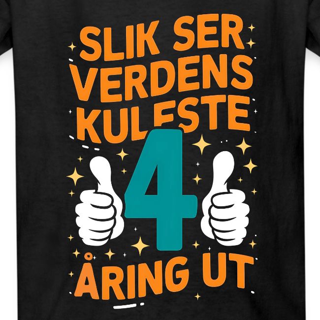 Verdens kuleste 4-åring - Gave til 4-åring