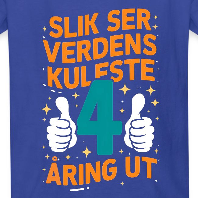 Verdens kuleste 4-åring - Gave til 4-åring