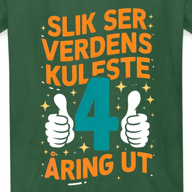 Verdens kuleste 4-åring - Gave til 4-åring