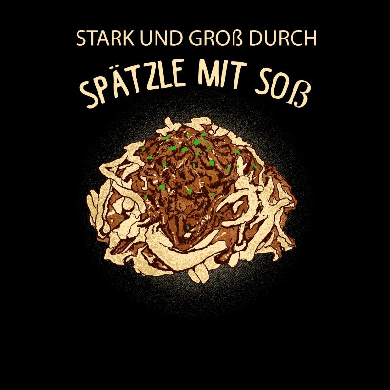 Spätzle mit Soß Geschenk Schwabe