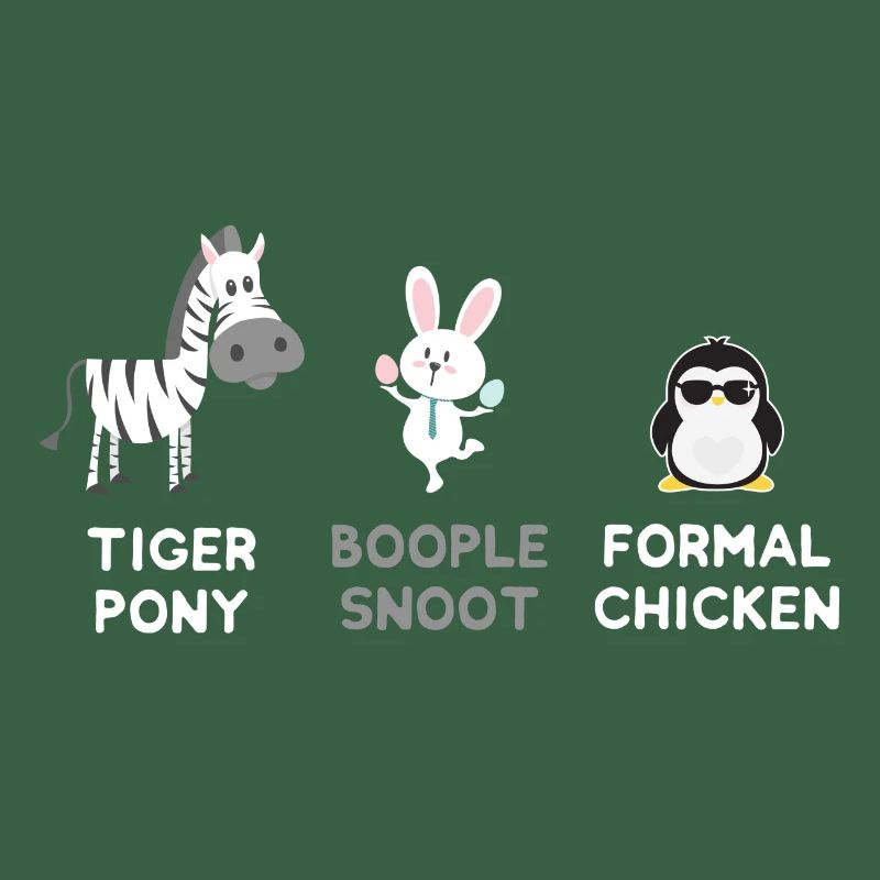 Zebra - Hase - Pinguin oder doch Tiger Pony....