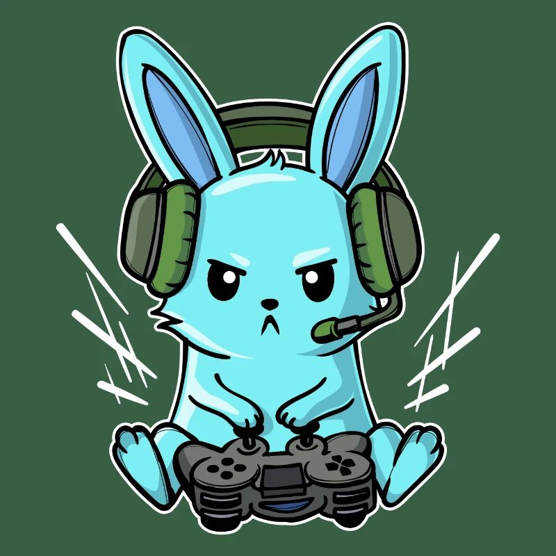 Gamer Headset Controller Joystick Zocker