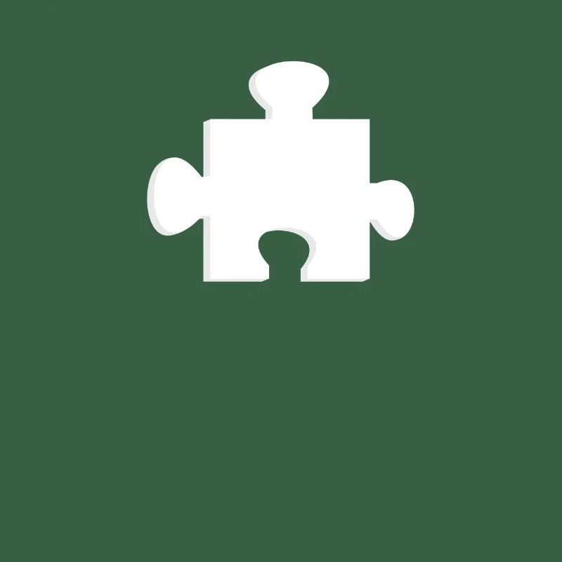 Solution de la reine de la reine du puzzle à pièces blanches