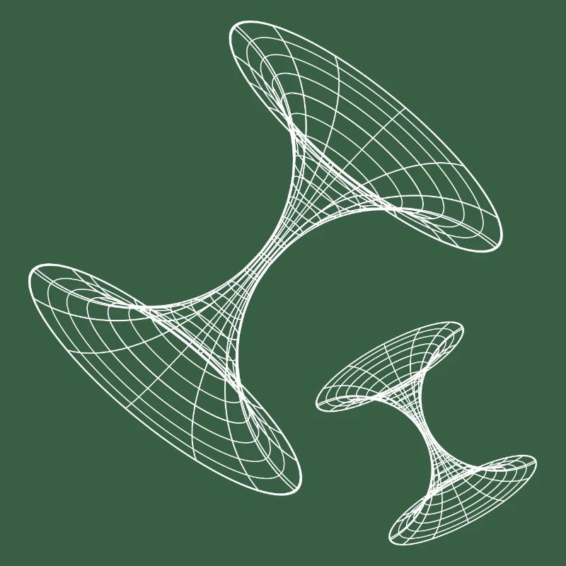 Wireframe Vortex Geometry