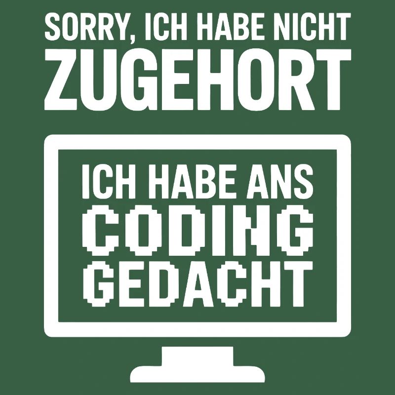 Coding Gedanke Spruch