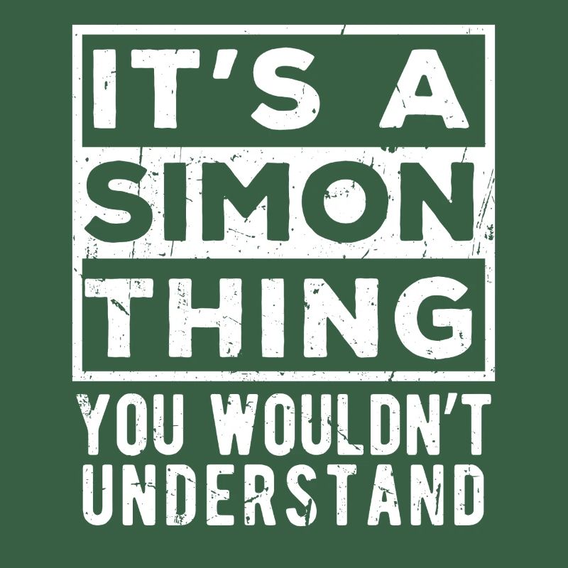 C’est une chose de Simon que tu ne comprendrais pas