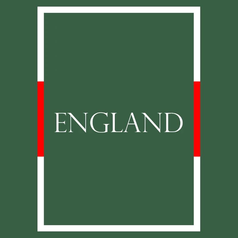 Angleterre, Royaume-Uni, Lettrage de déclaration avec drapeau