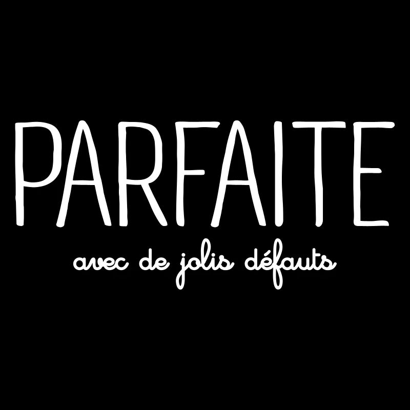 Parfaite avec de jolis défauts