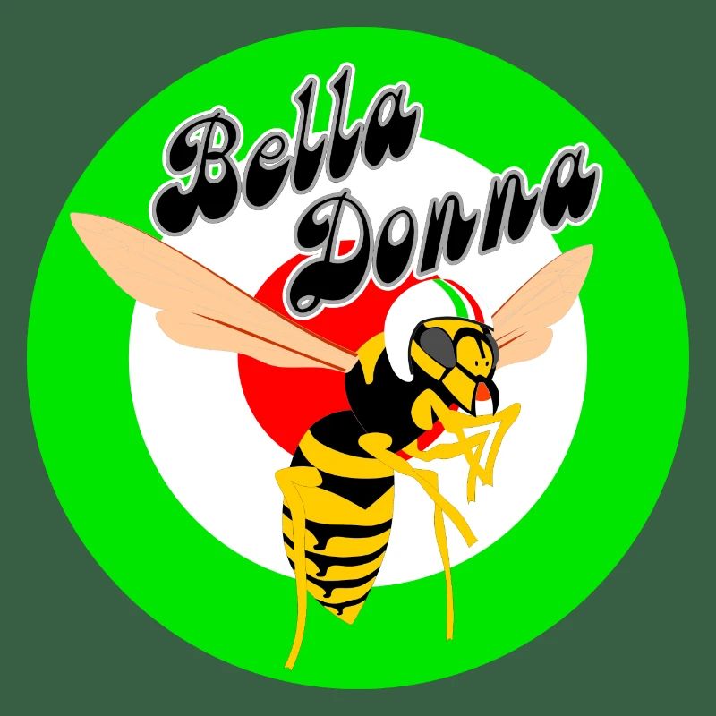 Guêpe Mod Cible Cocarde Verte Bella Donna