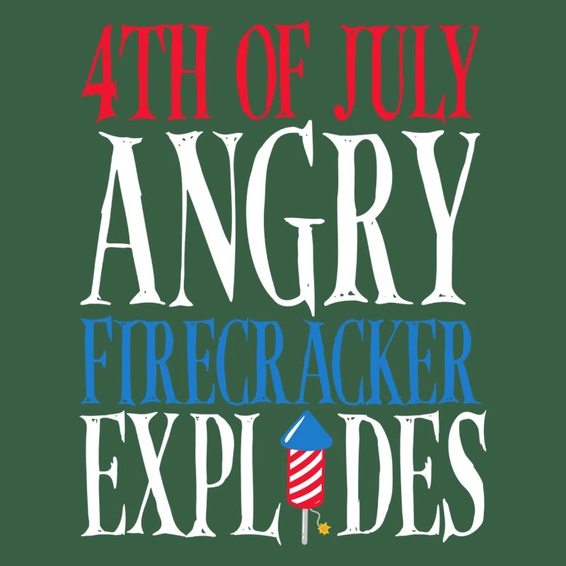 July 4 Angry firecracker explodes