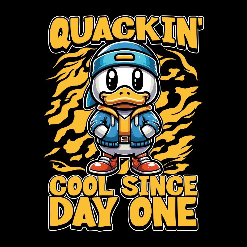Mallard Duck Quackin' Cool Since Duck Enthusiast