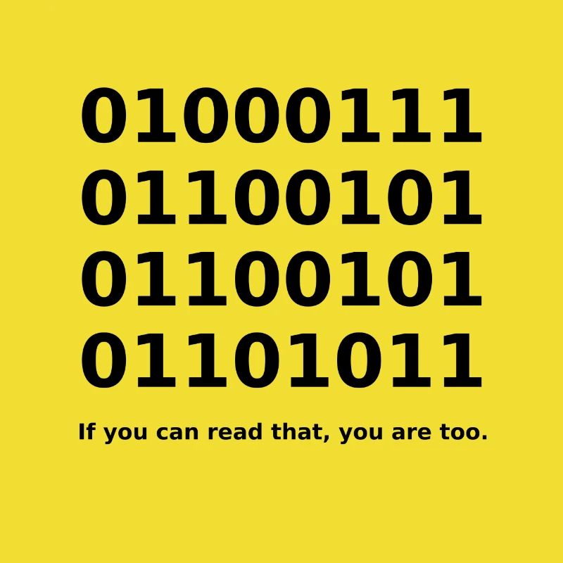 Binary / Binär Code Binärcode Funny T-Shirt