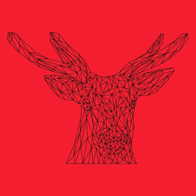 Cerf #LowPoly