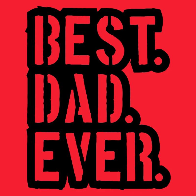cachet text dad best ever amour papa meilleur monde v
