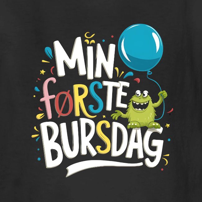 Min første bursdag - Gave til 1-åring