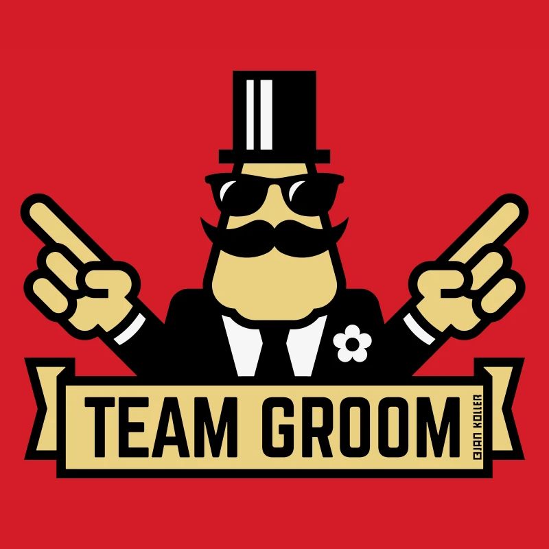 Team Groom (Pointing Stag Night Bachelor Party 3C)