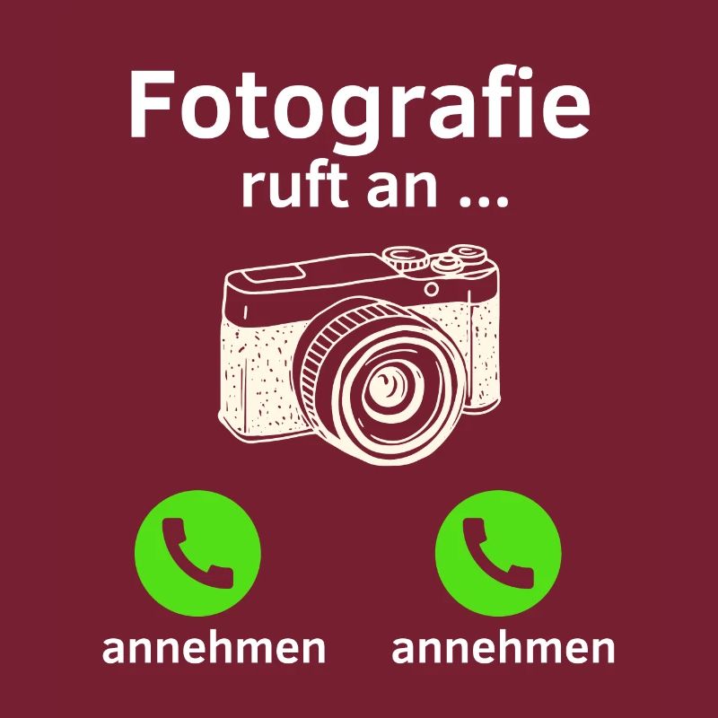 Fotografie ruft an - annehmen oder annehmen?