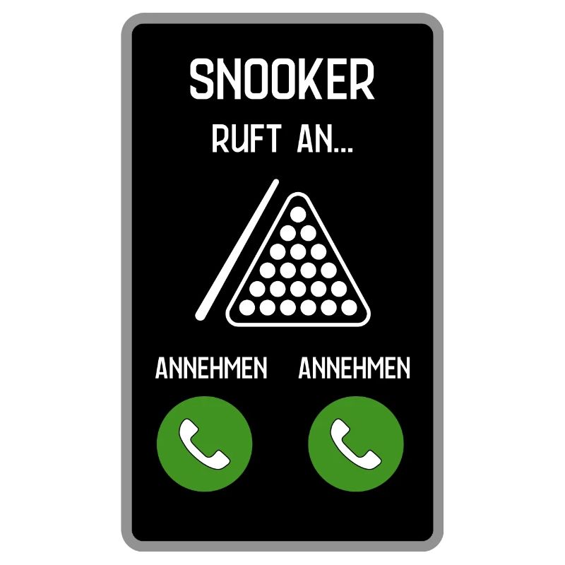 Snooker ruft an