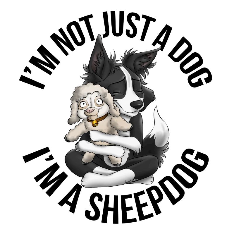 Ich bin ein Schäferhund - Schwarz