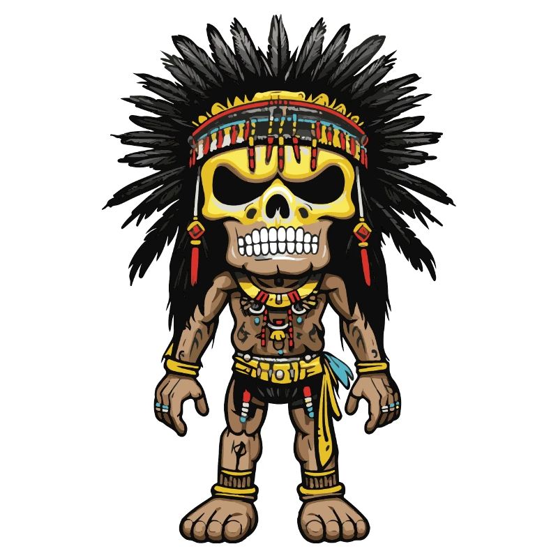 Apache Indian Skeleton