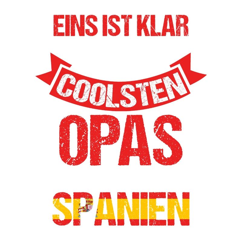 Spanier Opa Großvater Spanien
