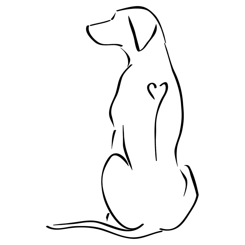 Ridgeback in Not Logo Single Hund