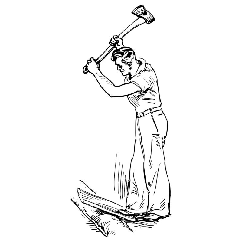 couper du bois