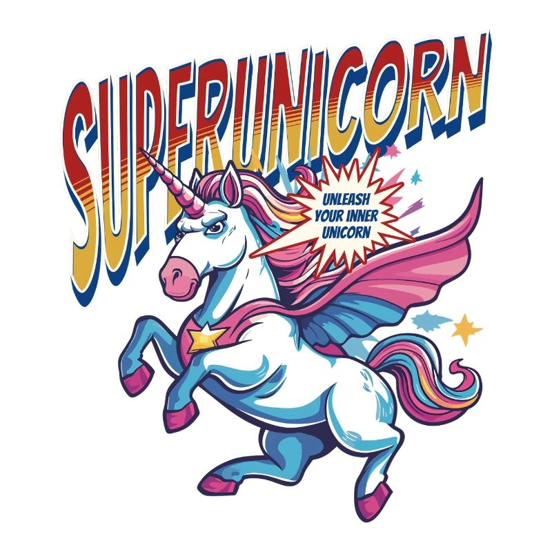 Einhorn Superheld Superkräfte Übernatürlich Comic