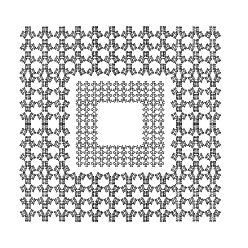 Square decor