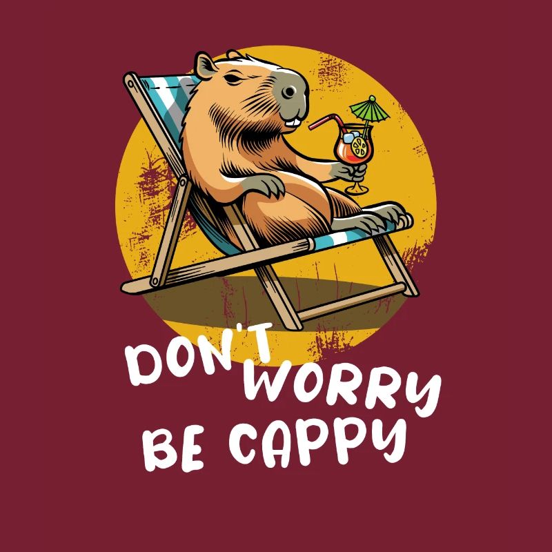 Don't worry be Cappy - Capybara - Urlaub
