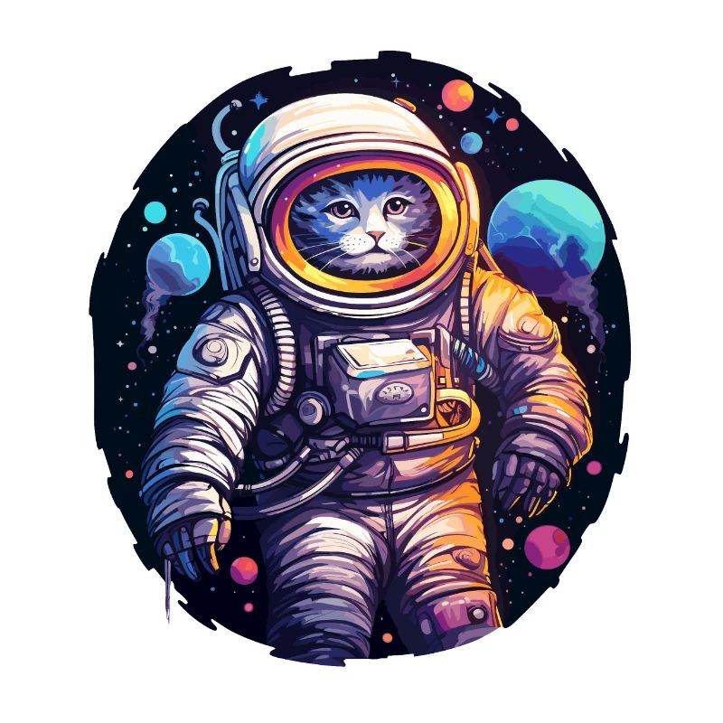 Univers des astronautes de l’espace Cat