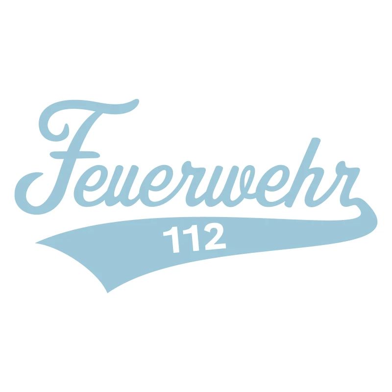 Feuerwehr 112 (Notruf / Feuerwehrmann / Skyblue)