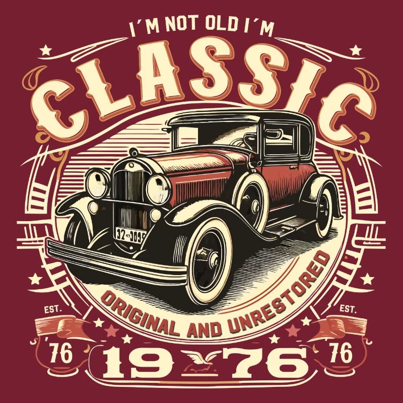 48. Geburtstag Oldtimer 1976 NOT OLD CLASSIC