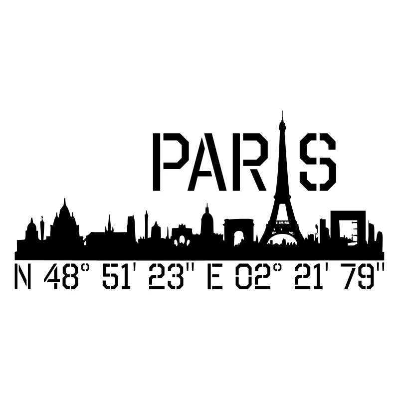 Paris coordinates N 48 ° 51 '23' 'E 02 ° 21' 79 ''