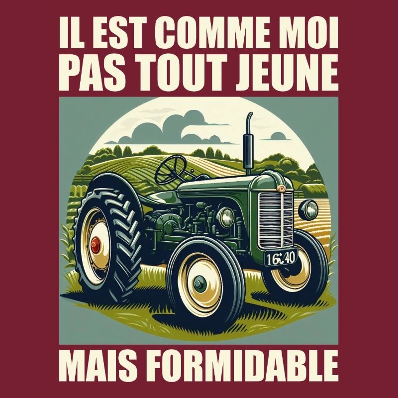 il est comme moi pas tout jeune mais formidable