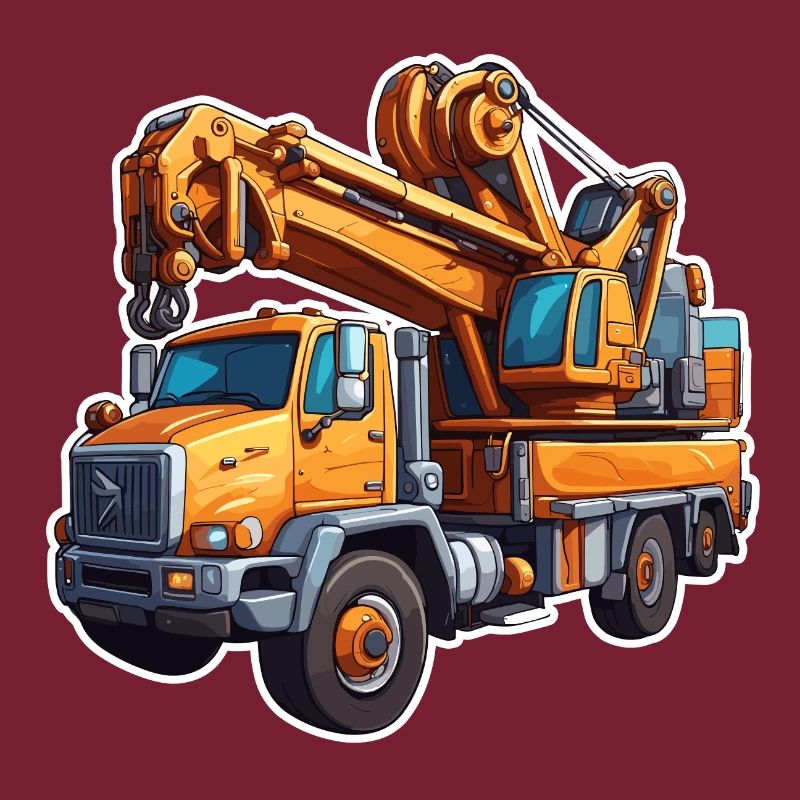 Grue / de chantier / treuil / système de grue