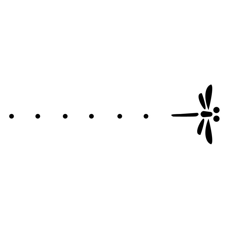 Passage de libllule et étonnement