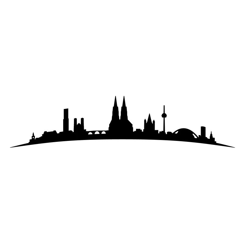 Skyline Köln Bogen