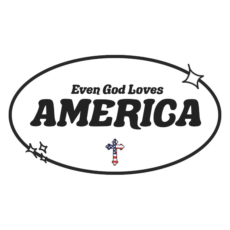 Sogar Gott betet Amerika an