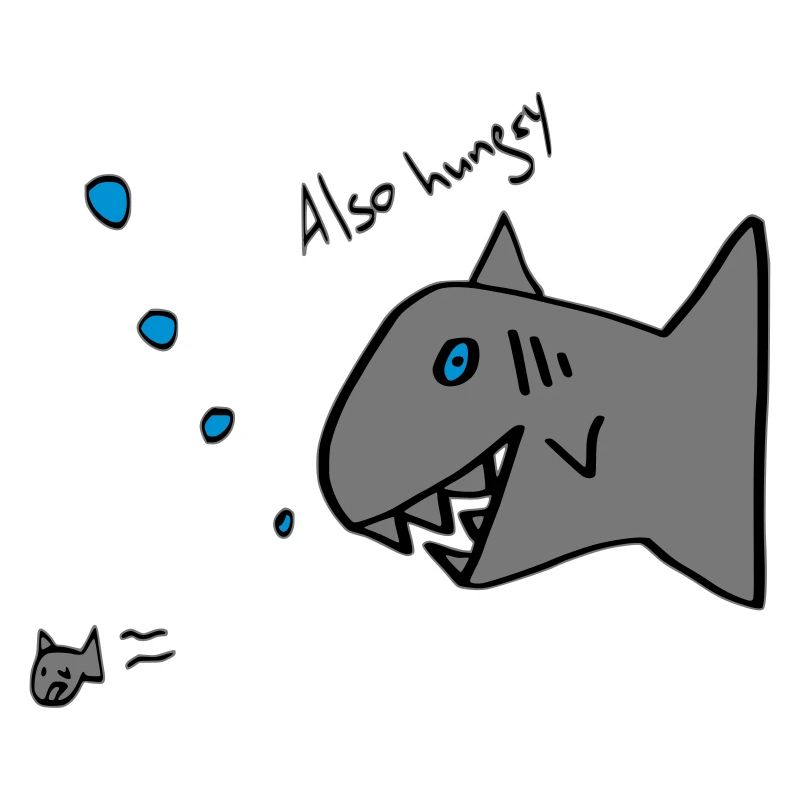 alors hungry fish